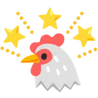 ไก่ + ดาวส่องแสง