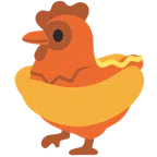 ไก่ + ฮอทด็อก