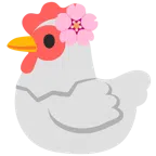 ไก่ + ดอกซากุระ