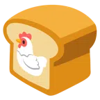 ไก่ + ขนมปัง