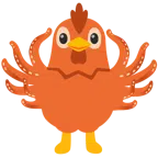 ไก่ + ปลาหมึกยักษ์