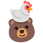 ไก่ + หมี