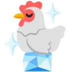 ไก่ + อัญมณี