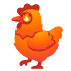 ไก่ + ไฟ