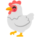 ไก่ + หน้ายิ้มตายิ้ม