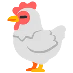 ไก่ + หน้าเย็นชา