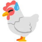 ไก่ + เหงื่อตก