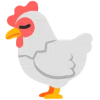 ไก่ + หน้าผิดหวัง