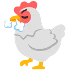 ไก่ + หน้าข่มอารมณ์