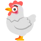 ไก่ + อายหน้าแดง