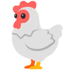 ไก่ + หน้าไม่มีปาก