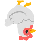 ไก่ + หน้ากลับหัว