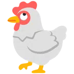 ไก่ + กลอกตา