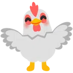 ไก่ + ยิ้มกอด