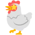 ไก่ + หน้าตาเป็นประกาย
