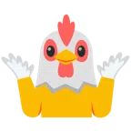 ไก่ + ยักไหล่