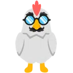 ไก่ + ปลอมตัว