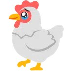 ไก่ + หน้ากลั้นน้ำตา