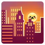 Sonnenuntergang in der Stadt + Faultier