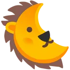 faccina ultimo quarto di luna + leone