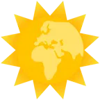 faccina sole + Europa e Africa