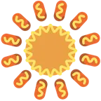 faccina sole + hot dog