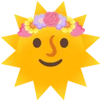 faccina sole + tulipano
