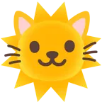 faccina sole + muso di gatto