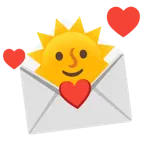 faccina sole + lettera d’amore