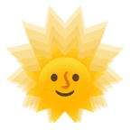 faccina sole + cuore che cresce