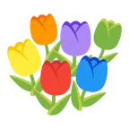 tulipano + arcobaleno