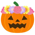 tulipano + zucca di Halloween
