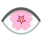 fiore di ciliegio + occhio