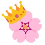 fiore di ciliegio + corona