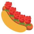 rosa + hot dog