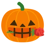 rosa + zucca di Halloween