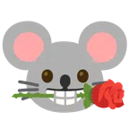 rosa + muso di topo