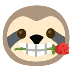 rosa + bradipo