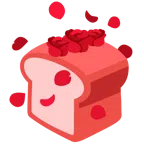 ขนมปัง + ดอกกุหลาบ
