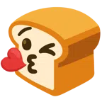 ขนมปัง + หน้าส่งจุ๊บ