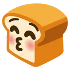ขนมปัง + หยีตาส่งจุ๊บ