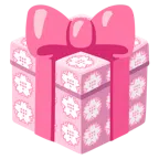 Geschenk + Blumenstempel