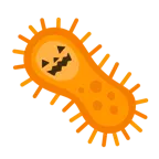 zucca di Halloween + microbo