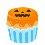 zucca di Halloween + cupcake