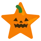 zucca di Halloween + stella