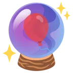 Luftballon + Kristallkugel
