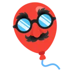 Luftballon + verkleidet