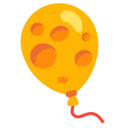 Luftballon + Käsestück