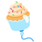 Luftballon + Cupcake