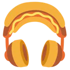 Kopfhörer + Hotdog